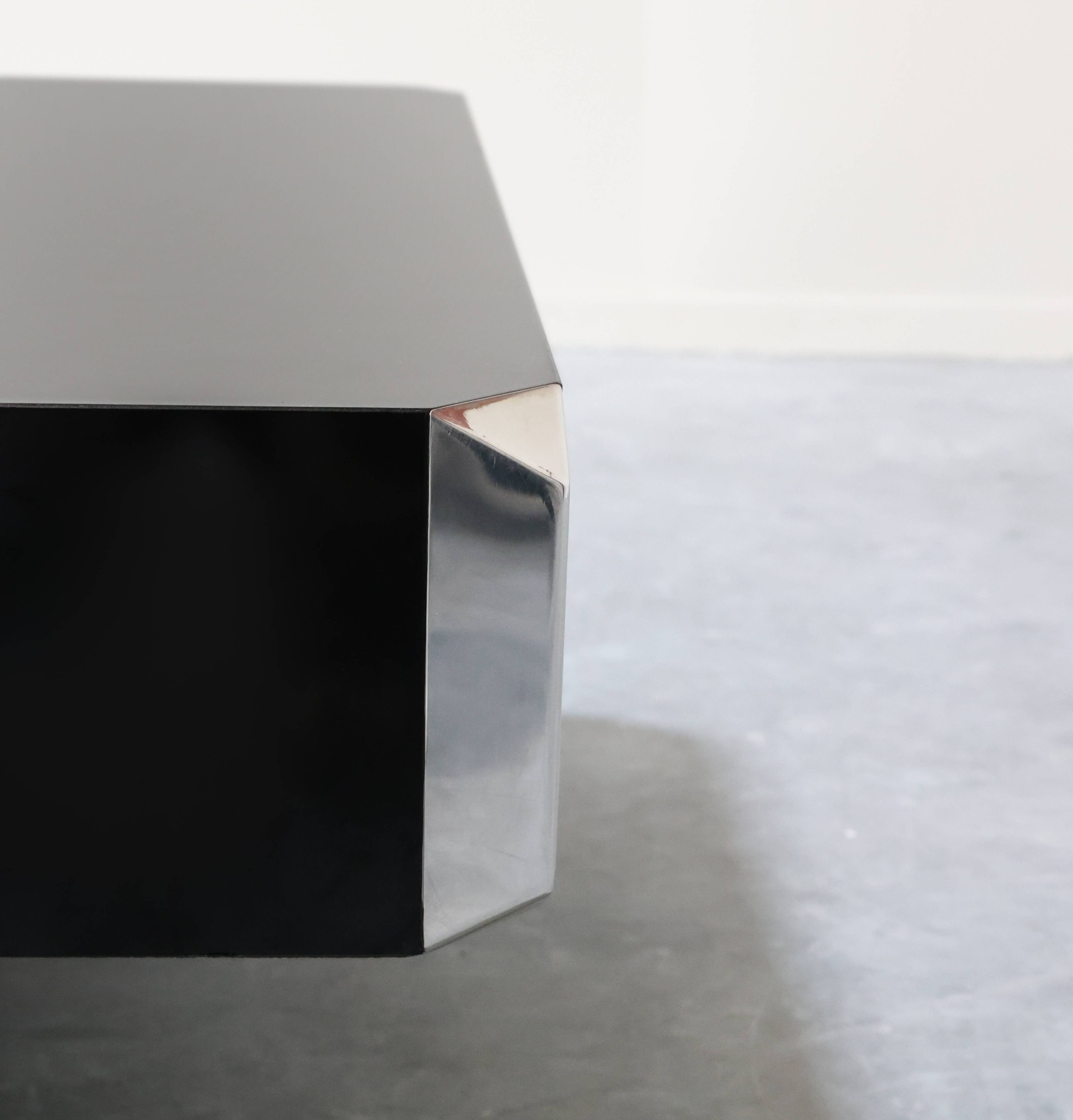 Table basse vintage willy rizzo