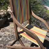 Vintage garden folding chair