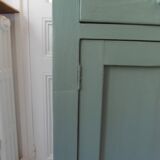 Vintage Parisian sideboard re-enchanted in smoky green.