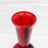 Opalina fiorentina glass vase