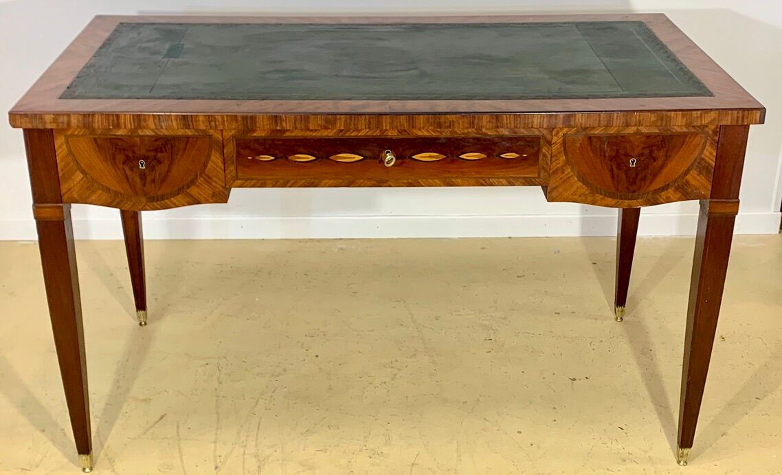 Office Art Deco period 1925 in veneer of precious wood