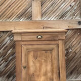 Antique solid wood confiturier with 1 drawer.