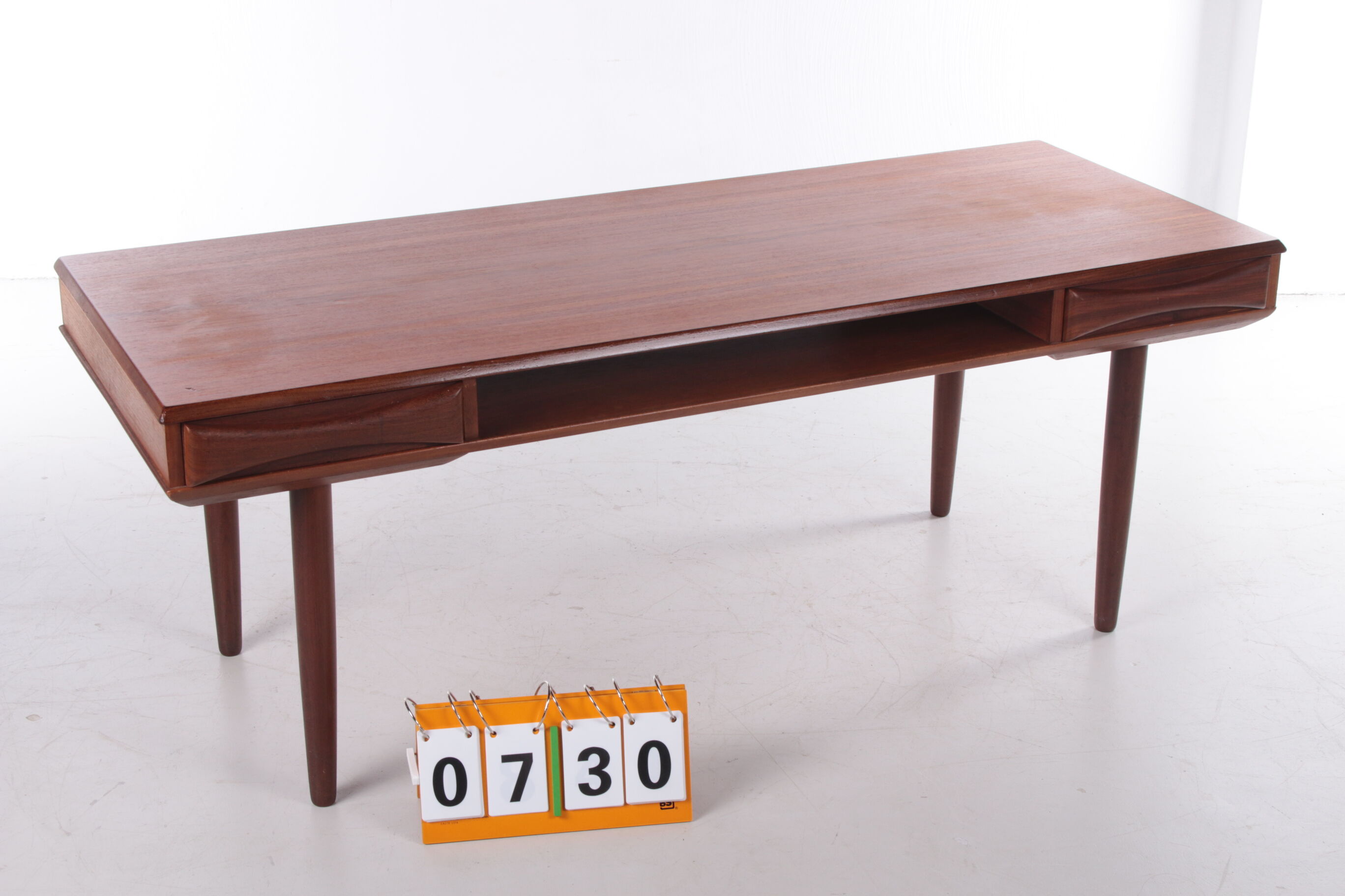 Danish modernist teak coffee table from Dyrlund, 1960s
