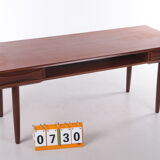 Danish modernist teak coffee table from Dyrlund, 1960s