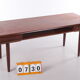 Danish modernist teak coffee table from Dyrlund, 1960s