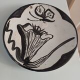 Hand-painted plates by René Chaix