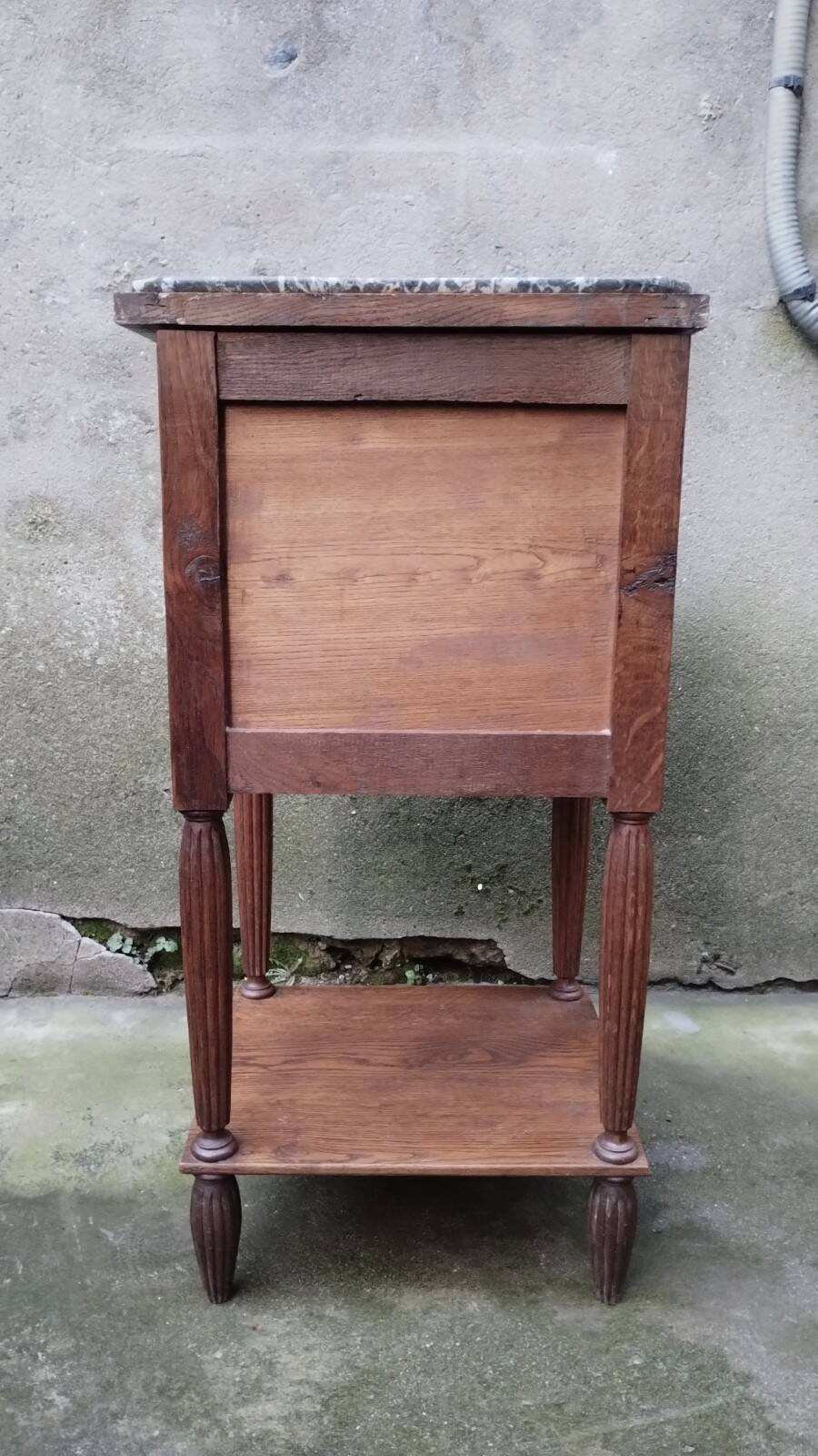vintage bedside table
