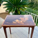 Elegant small flying table signed Émile Gallé Art Nouveau period (1846-1904)
