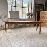 240 cm pine and oak farmhouse table