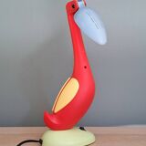 80s toucan penguin design lamp