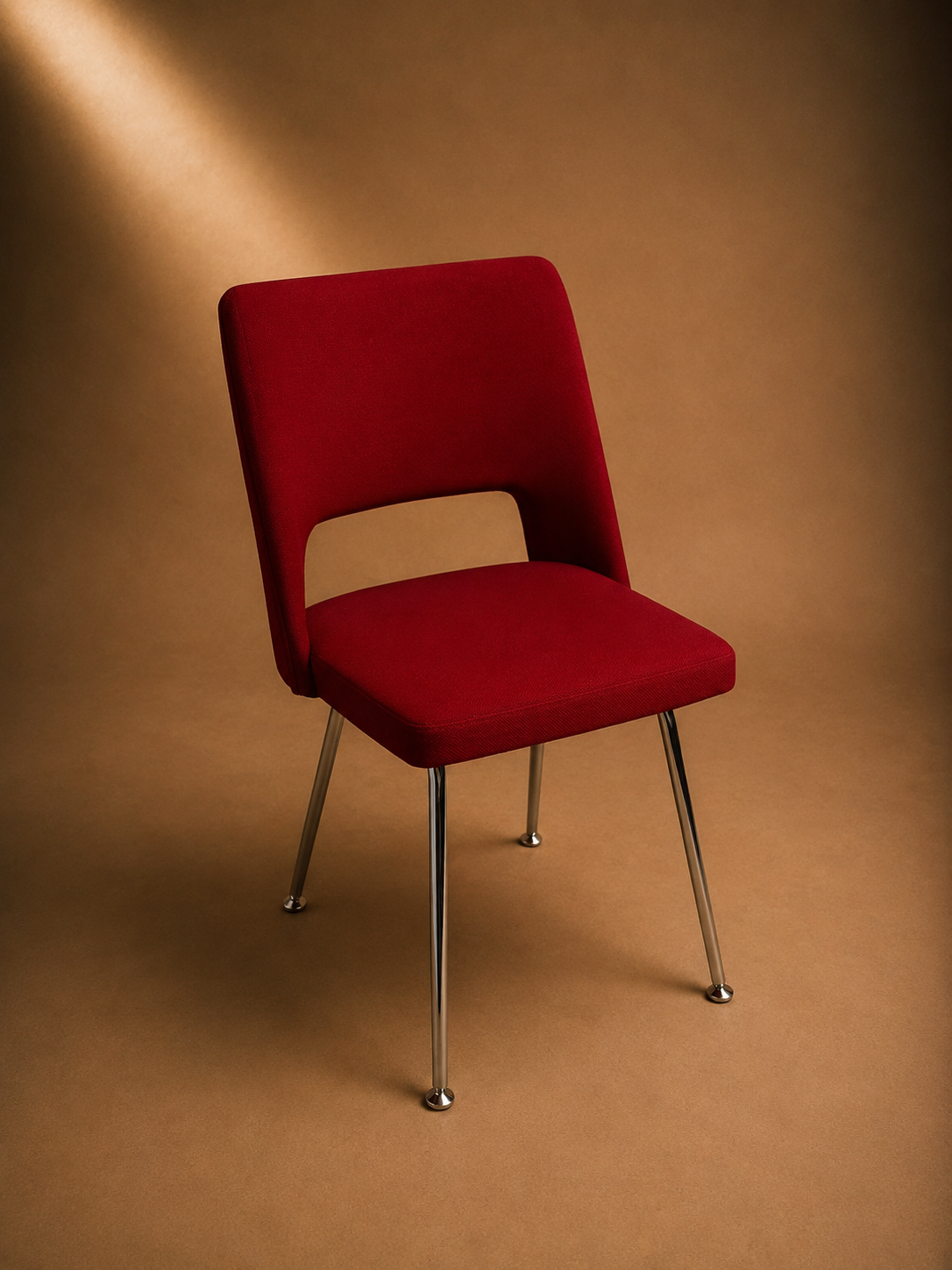 Fauteuil post moderne tweed Suisse Circa 1970