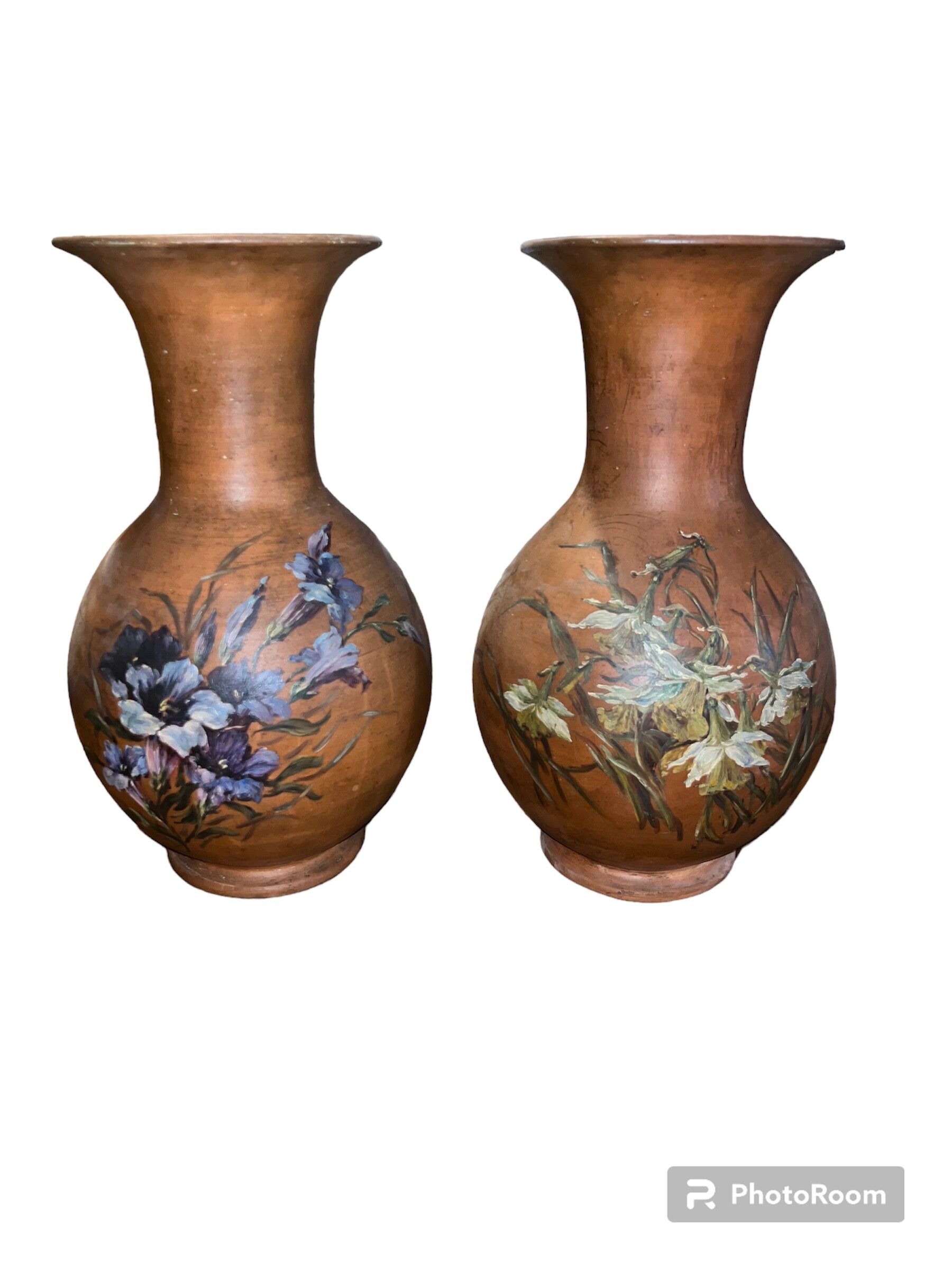 Vases en terre cuite