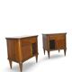 Pair of Italian bedside tables from the mid-20th century.