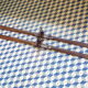 Paire de skis anciens en bois 2,05 m
