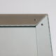 Art Deco box mirror with scalloped edges France 1930s