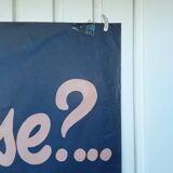 Poster 120x160 and the tenderness brothel number 2 Fabrice Luchini 1983