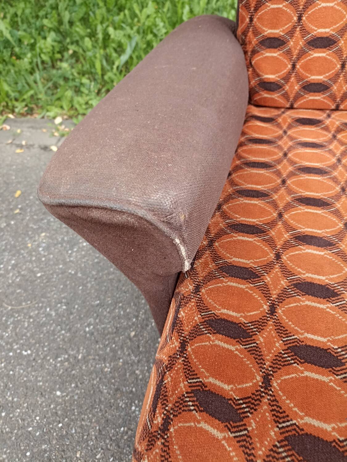 Vintage modular sofa