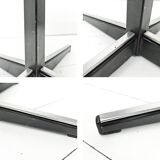 Mid Century Chaise d'école Chaise enfant Bois Métal Vintage Rétro Chambre d'enfants Boussole Pied Sk