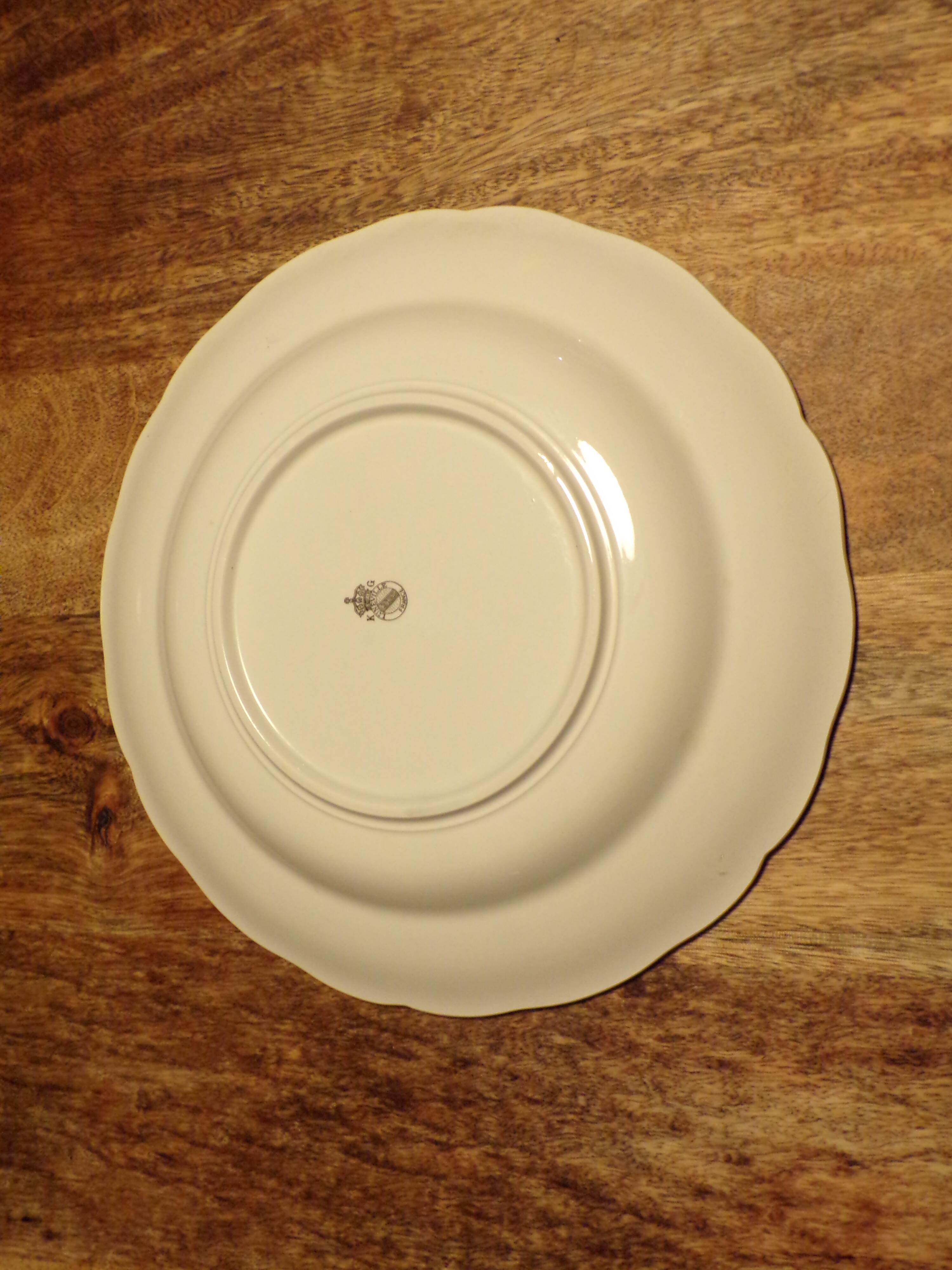 Lunéville round street light dish Ø30cm