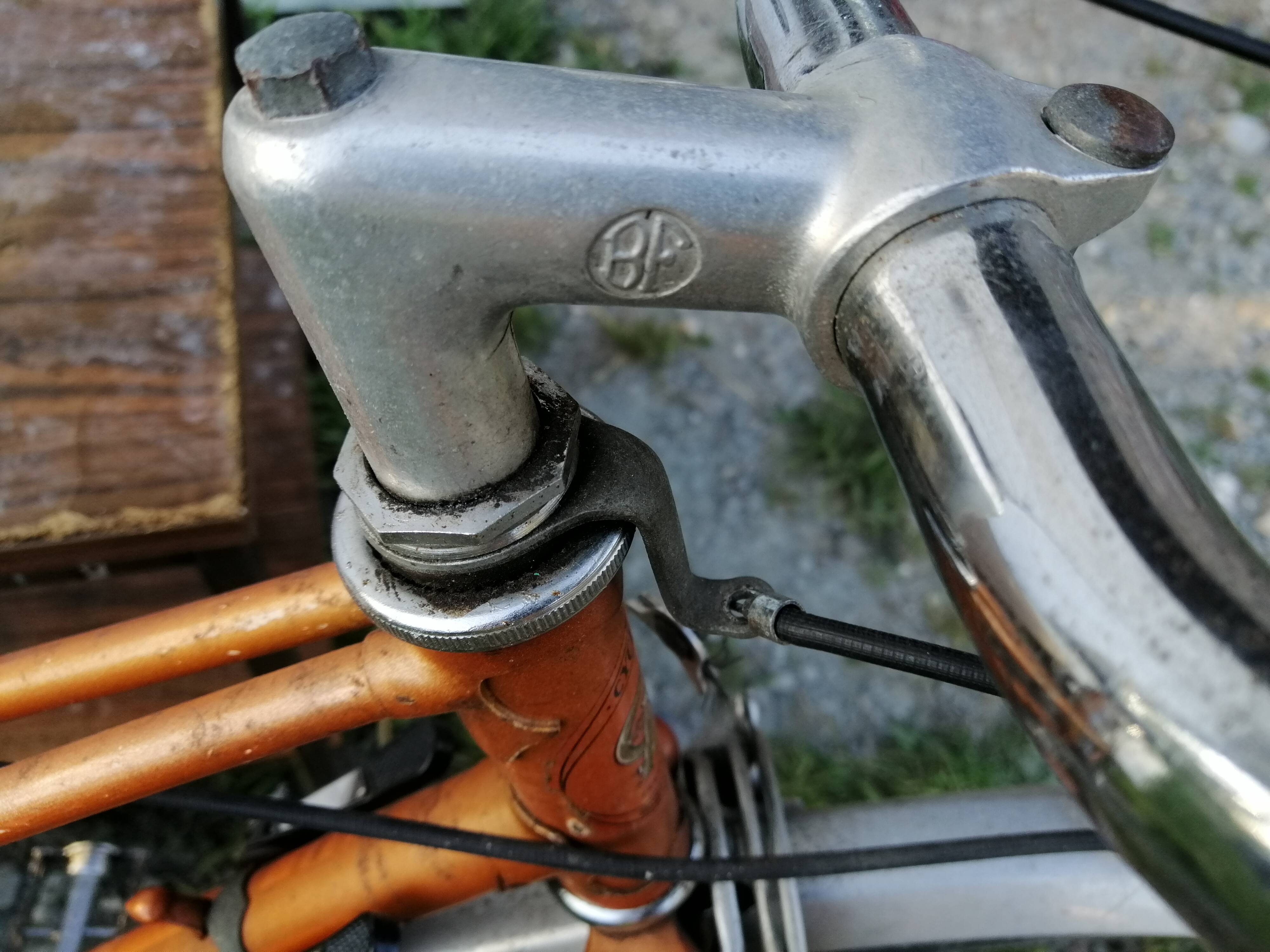vintage city bike jacques anquetil 2 trays