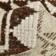3x10 Brown Cream Kilim Runner Rug 82x320Cm