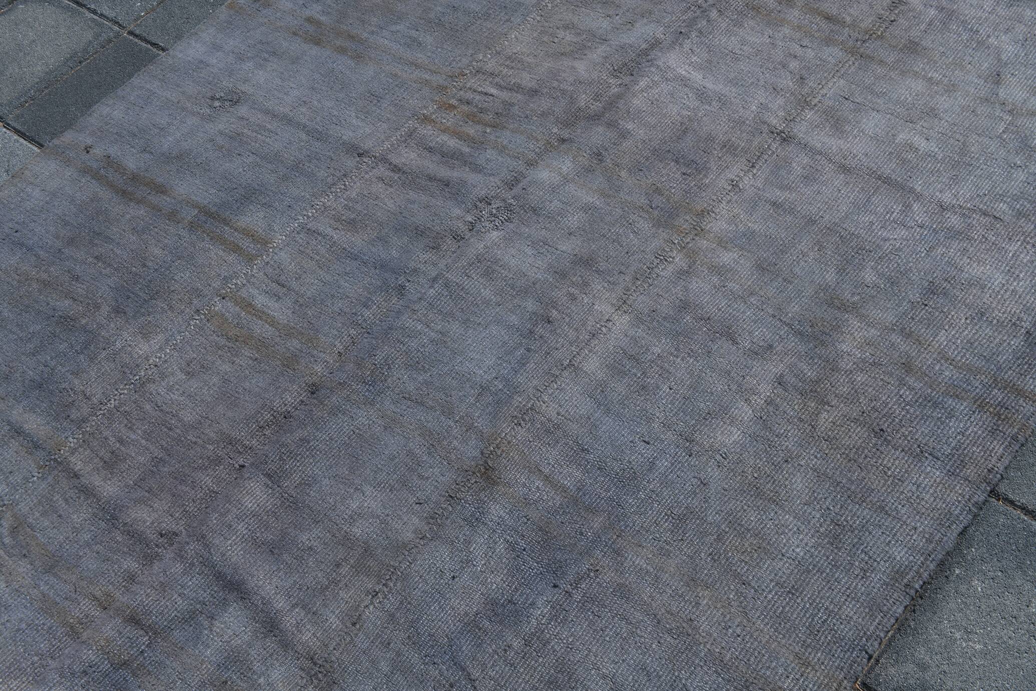 Shades Of Gray Vintage Kilim Rug, 167x242 Cm