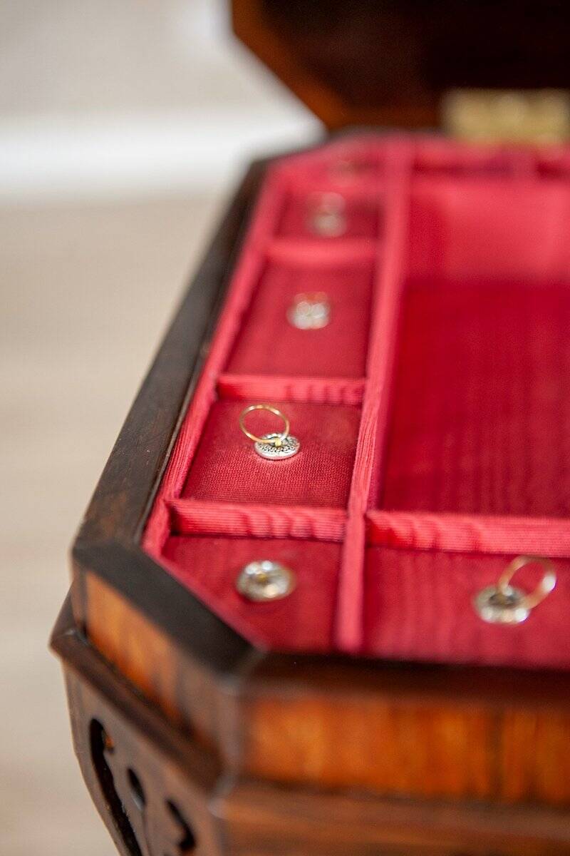 19th Century Sewing Table in Rosewood