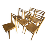 Set of 6 luterma bistro chairs