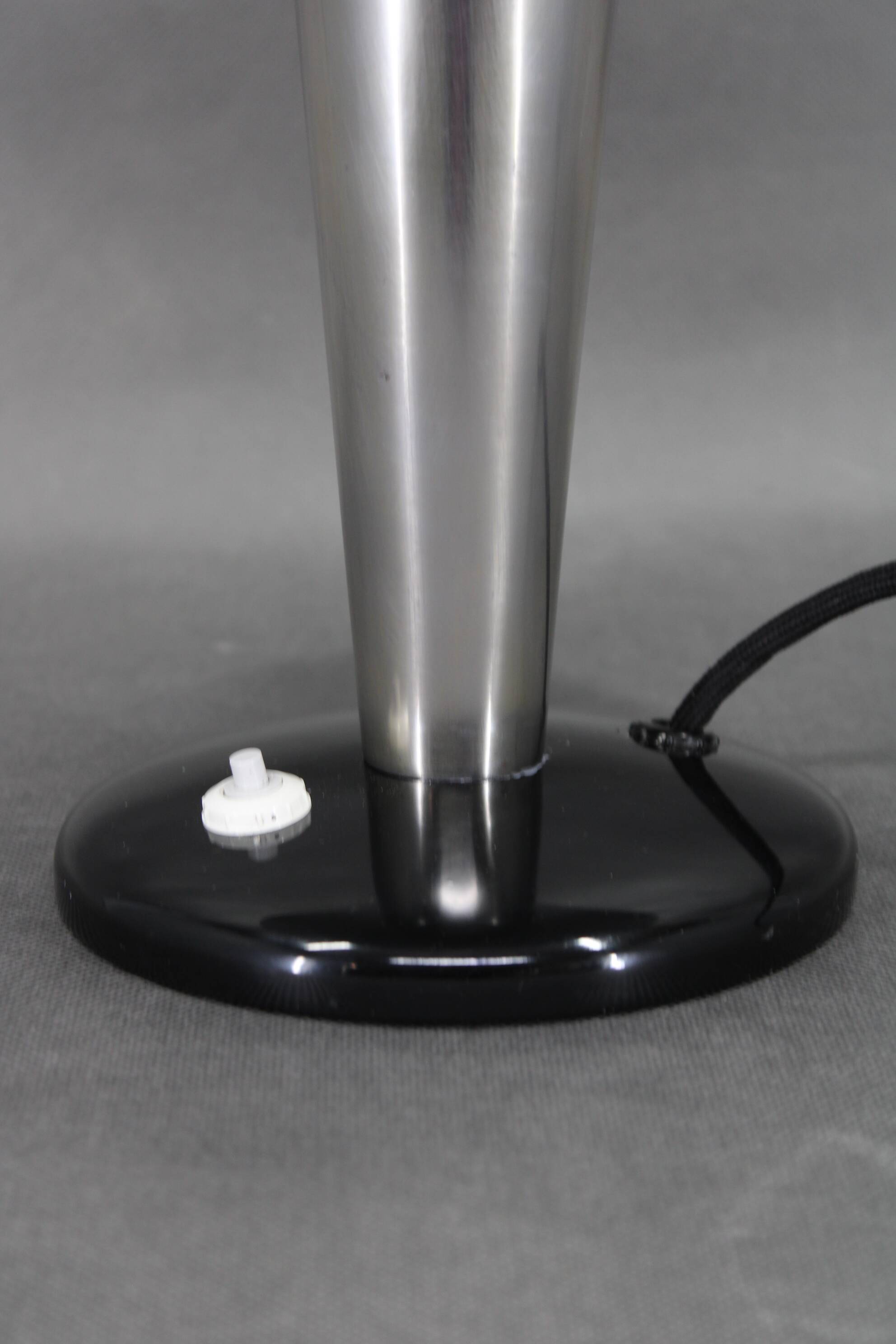 1930s Bauhaus Mushroom Table Lamp , Czechoslovakia