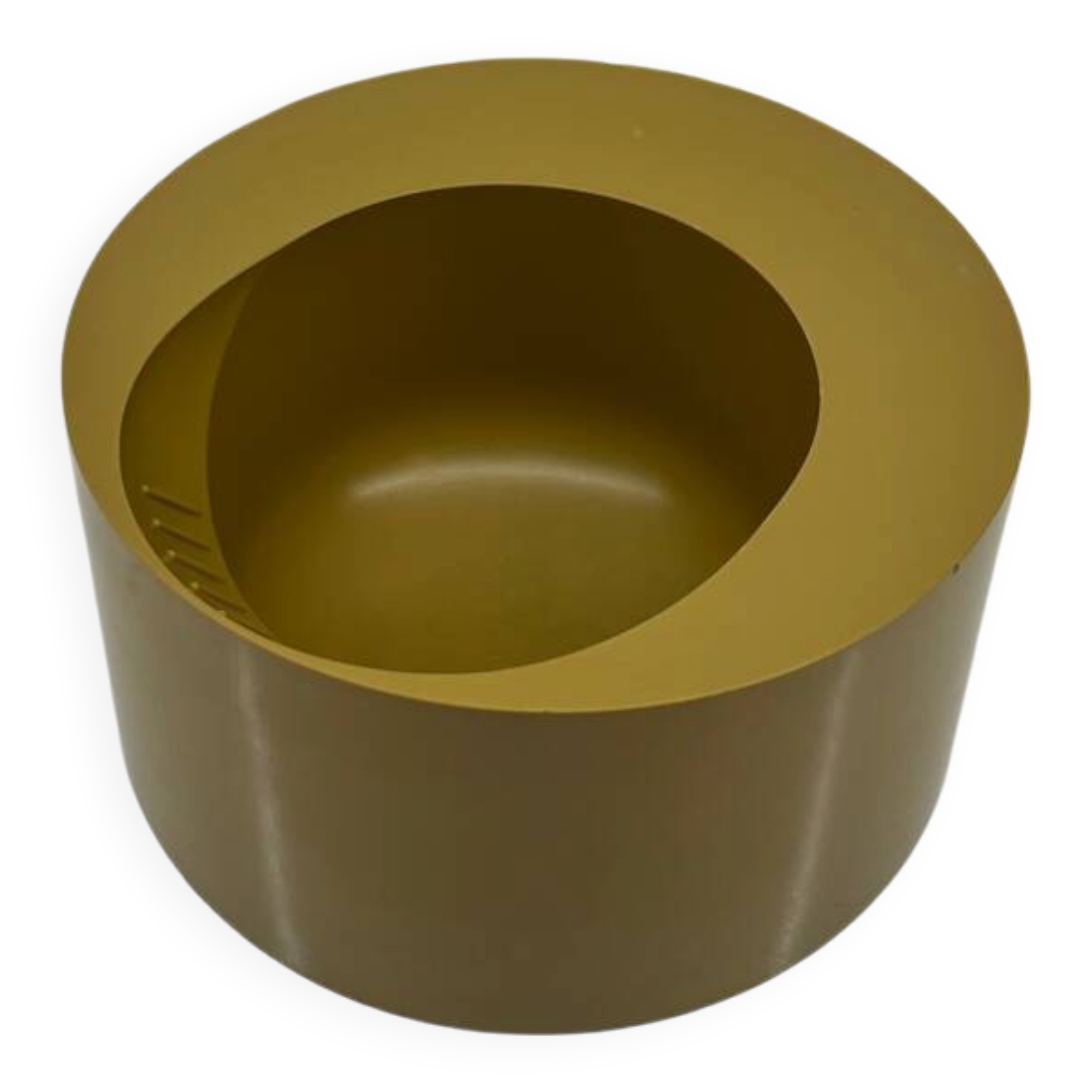 Enzo Mari ashtray Borneo - Danese Milano - Melamine - Italian design