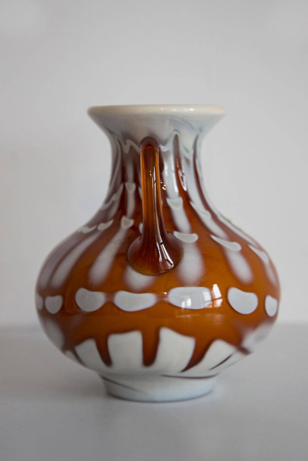 Artistic vase from the mid-century, Prokuplje-Yugoslavia, 1970s