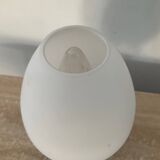 Tripod lamp in opaline and metal