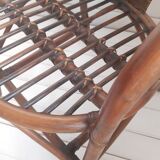 Chair rattan armchair
