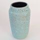 Scheurich Vase Turquoise Fat Lava, West Germany 1960s
