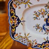 Large Desvres earthenware dish