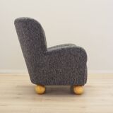 Grey armchair, Scandinavian design, production: Denmark