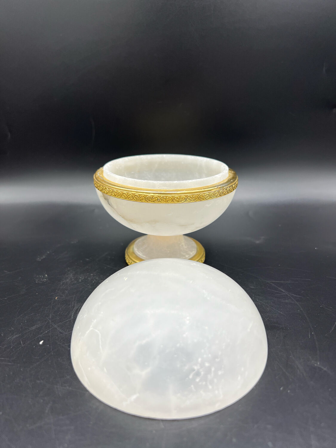 Vintage alabaster box