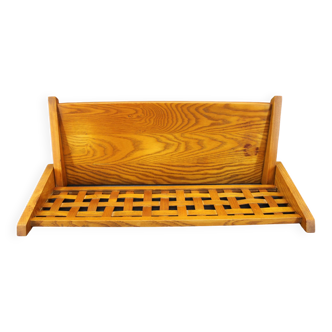 1960s Oak Folding Shelf By ULUV , Czechoslovakia