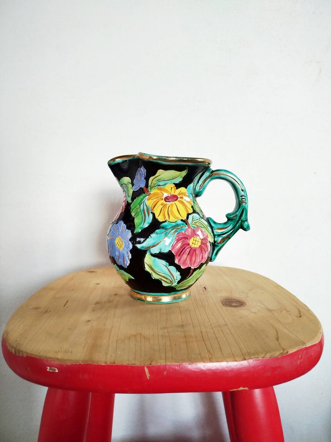 Ceramic enamelled jug Cerart Monaco