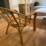 Rattan armchair