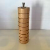 Scandinavian style legnoart wooden pepper mill
