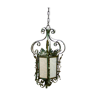Iron lantern wrought iron art deco