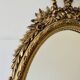 Vintage Oval Gilt Mirror