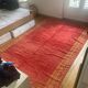 Tapis berbère rose et jaune Maroc