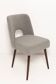Chaise 'Shell' en Bouclé Gris, Europe, Années 1960