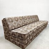 Vintage modular sofa bed 'Checkerd '