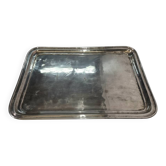 Antique silver-plated tray