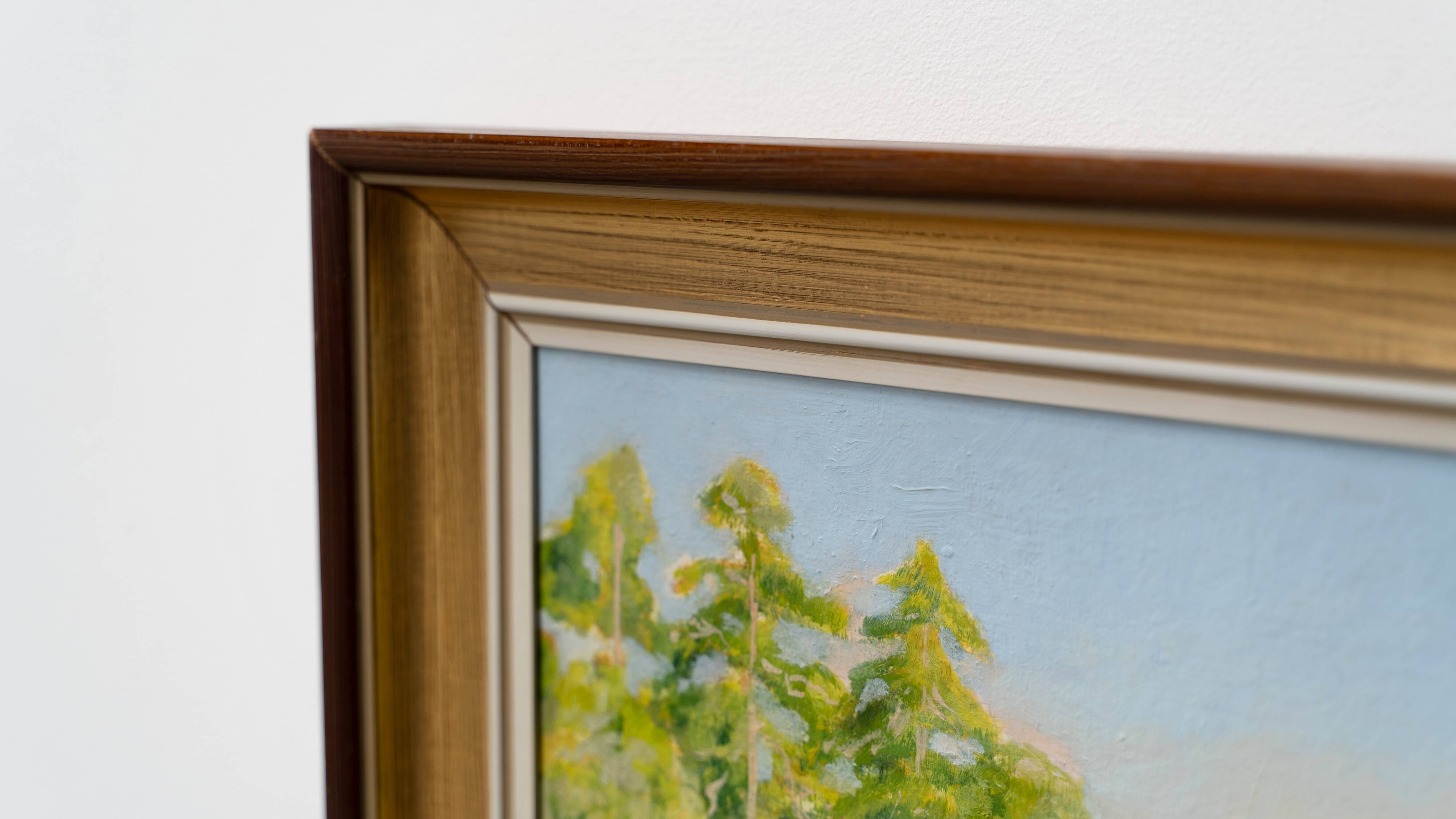1970's Swedish painting by Henry Johansson