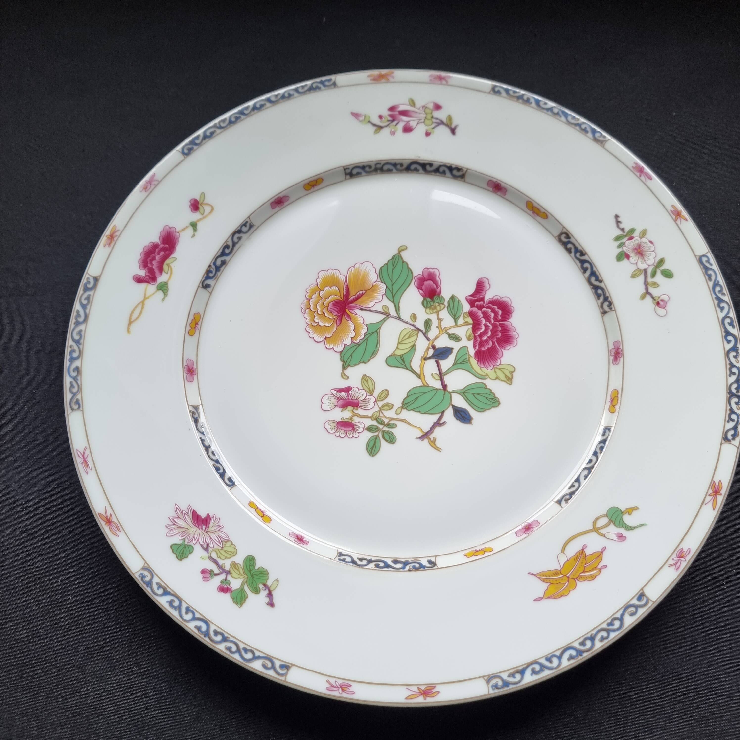 Large Plate Raynaud from Limoges, Model "Formose", Exclusive Edition,