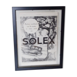 Framed advertising Solex 1931